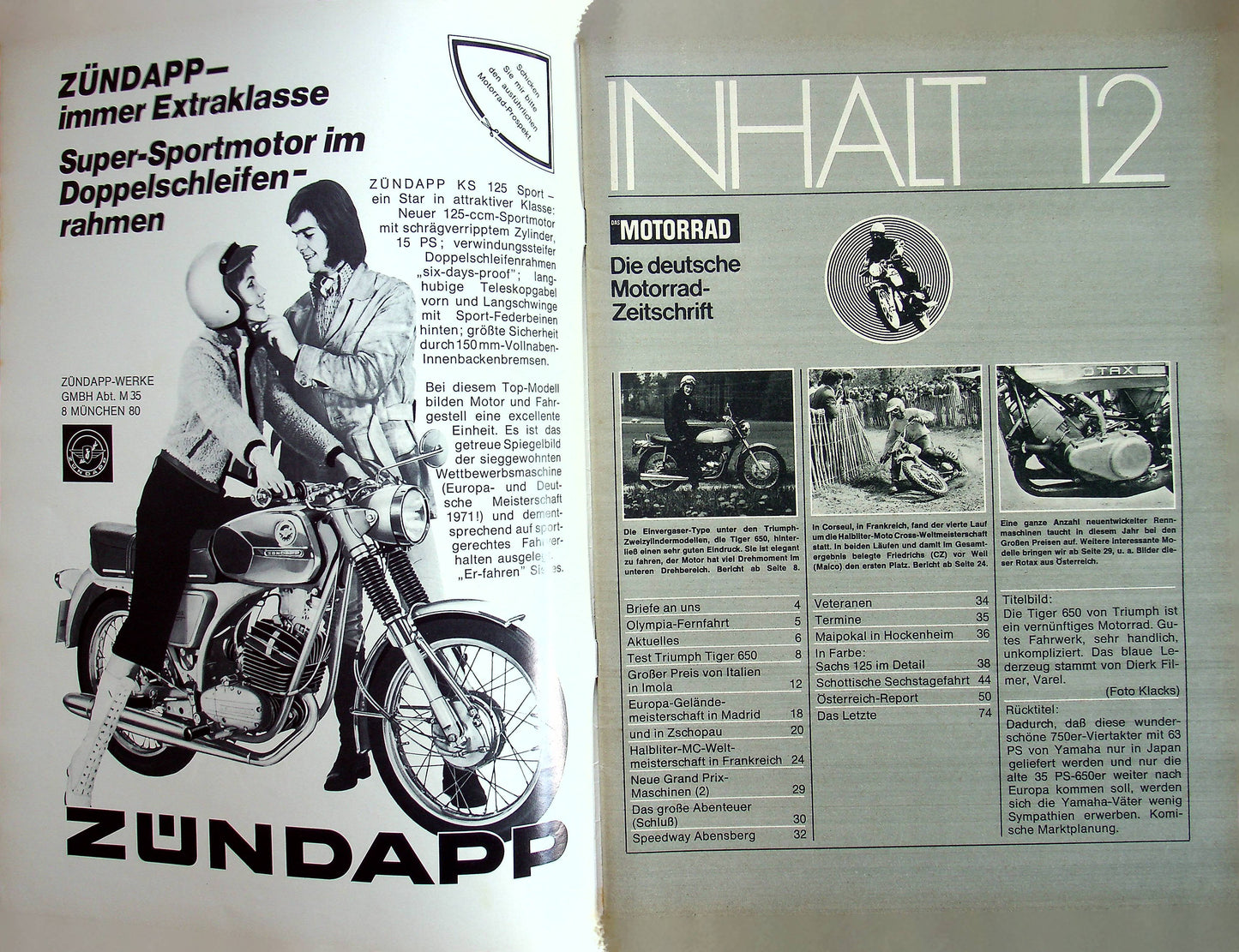 Motorrad 12/1972
