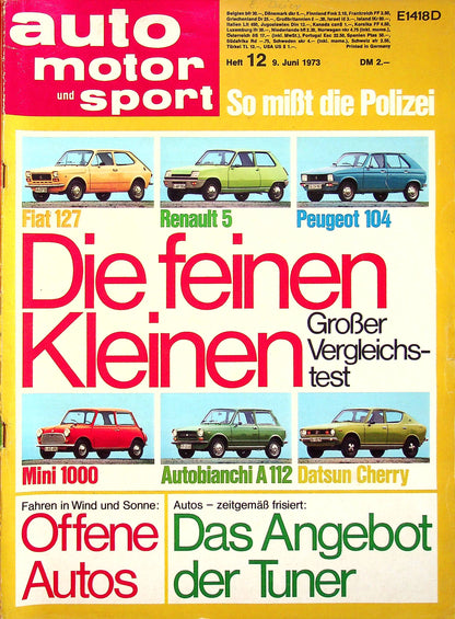 Auto Motor und Sport 12/1973