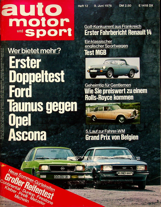 Auto Motor und Sport 12/1976