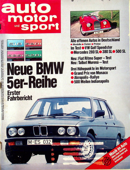 Auto Motor und Sport 12/1981
