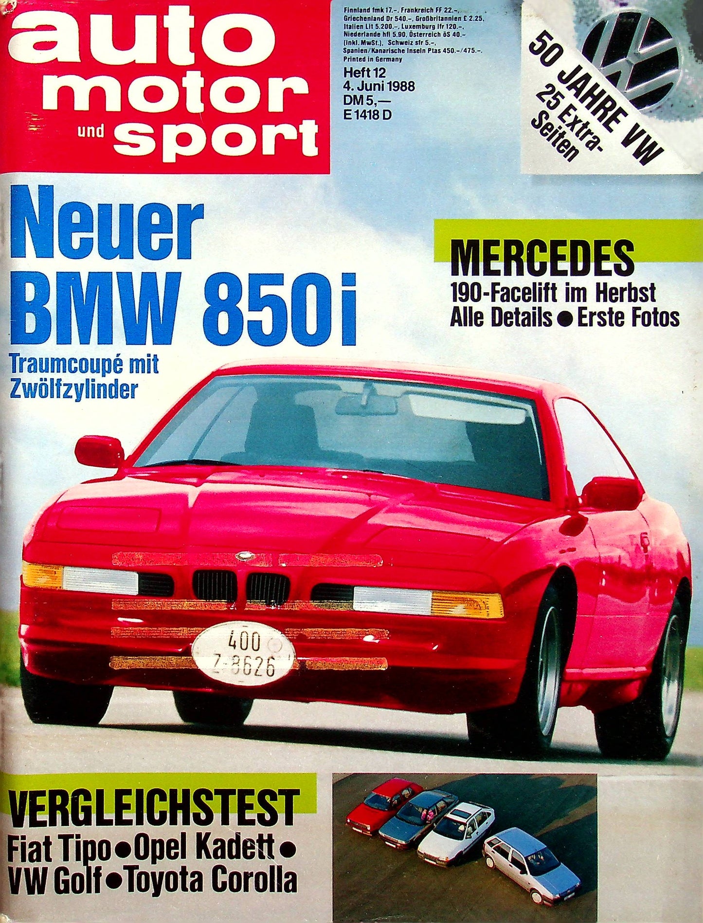 Auto Motor und Sport 12/1988