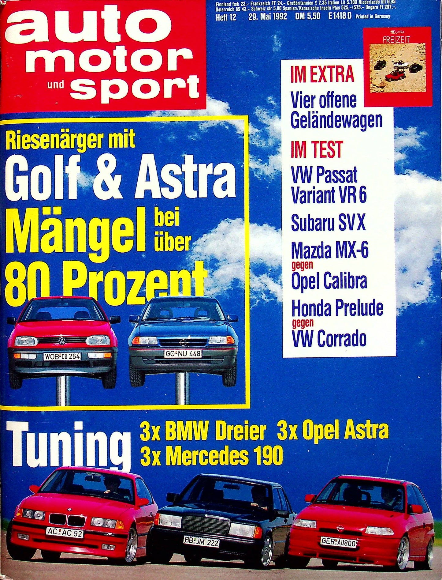 Auto Motor und Sport 12/1992