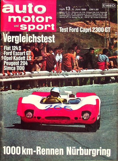 Auto Motor und Sport 13/1969