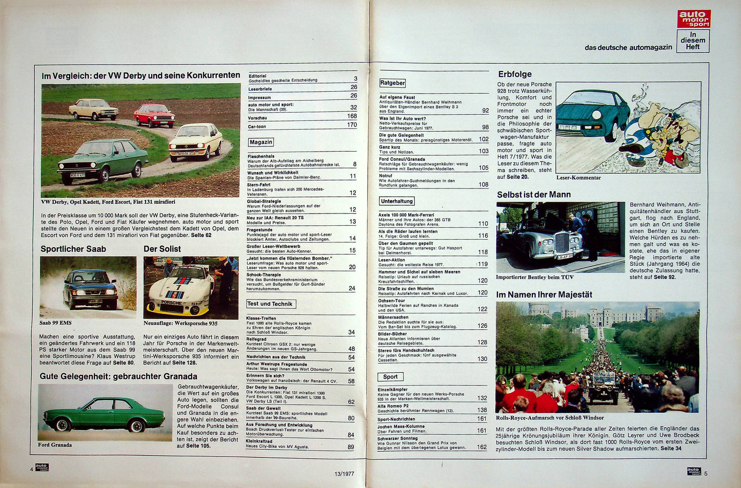 Auto Motor und Sport 13/1977