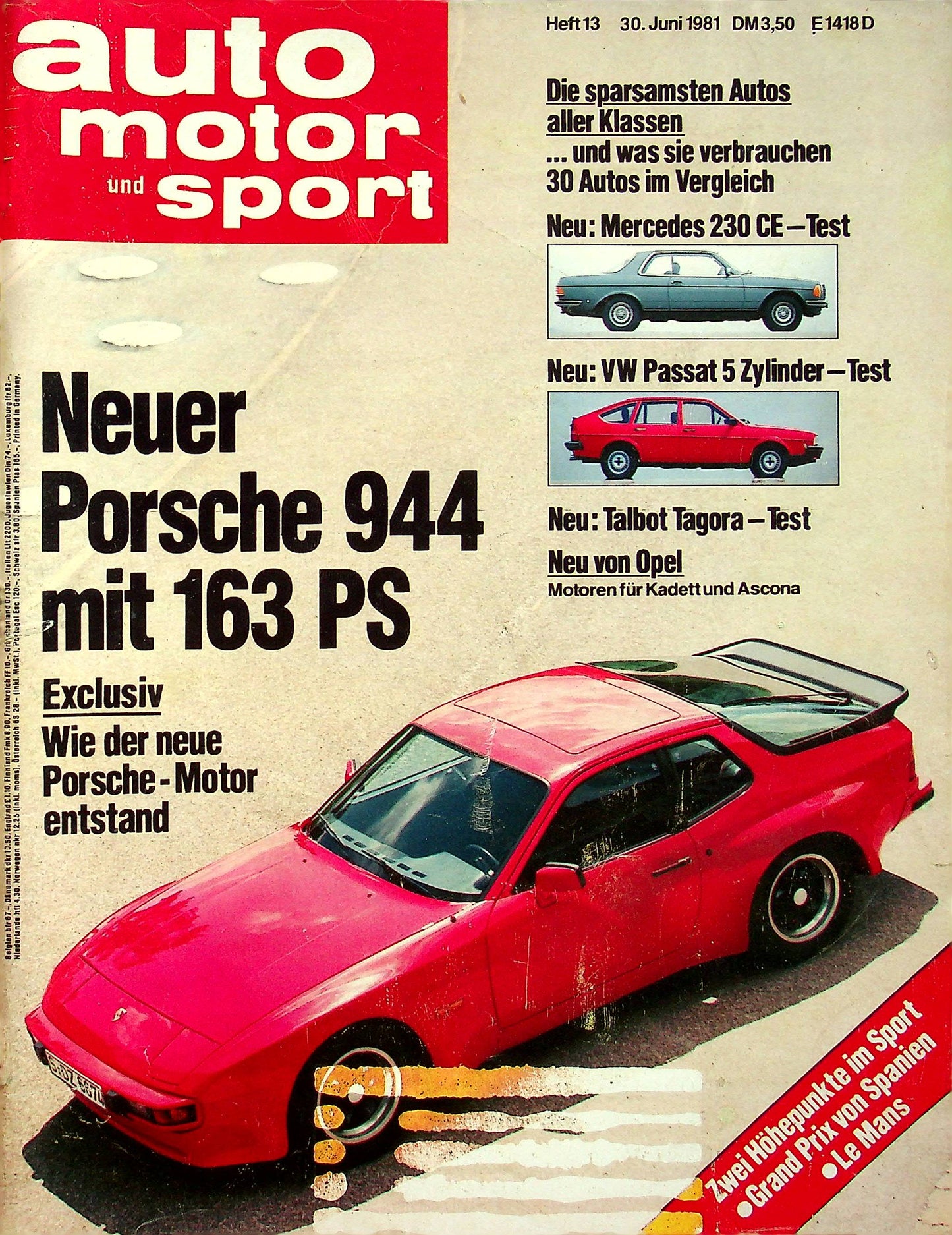 Auto Motor und Sport 13/1981