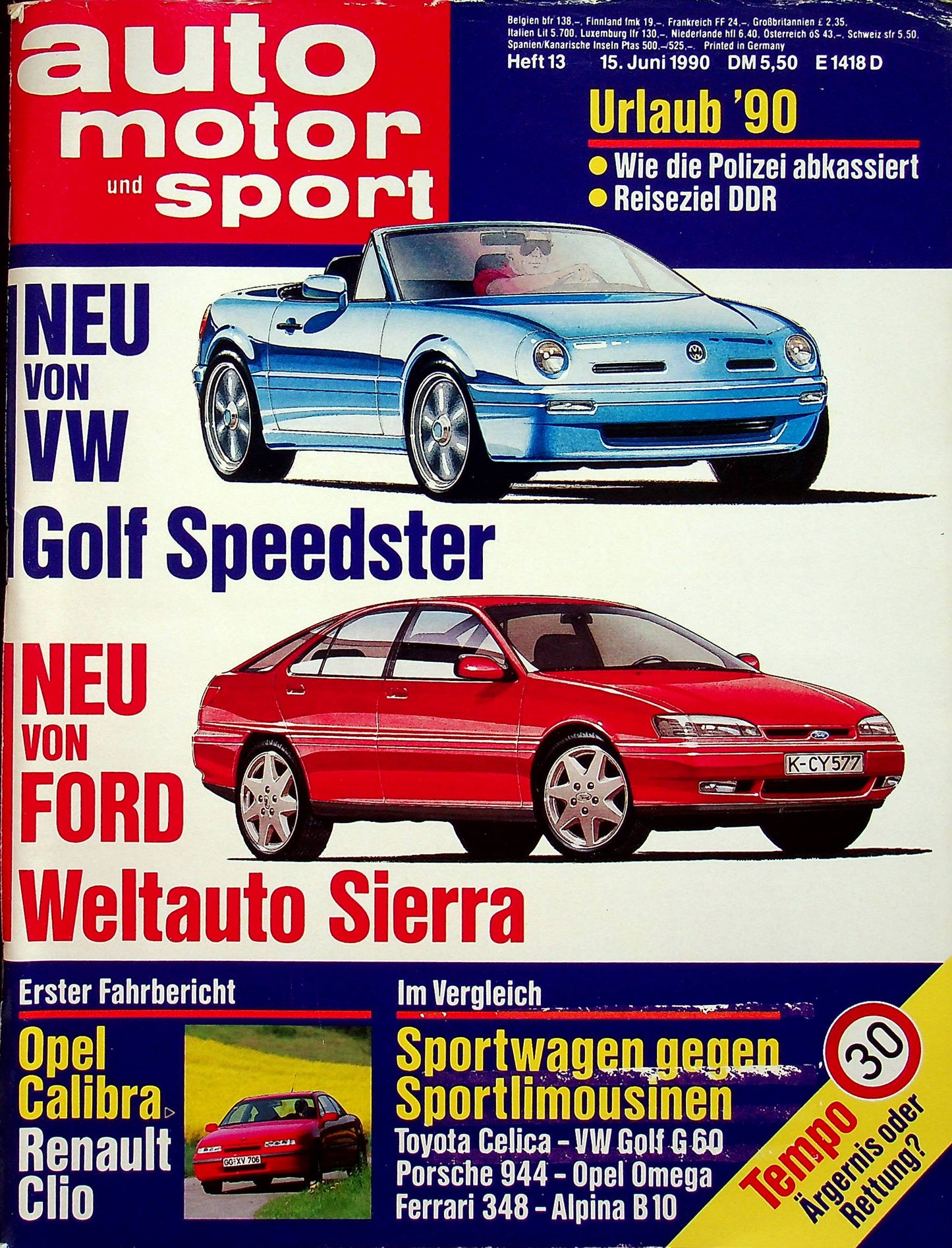 Auto Motor und Sport 13/1990