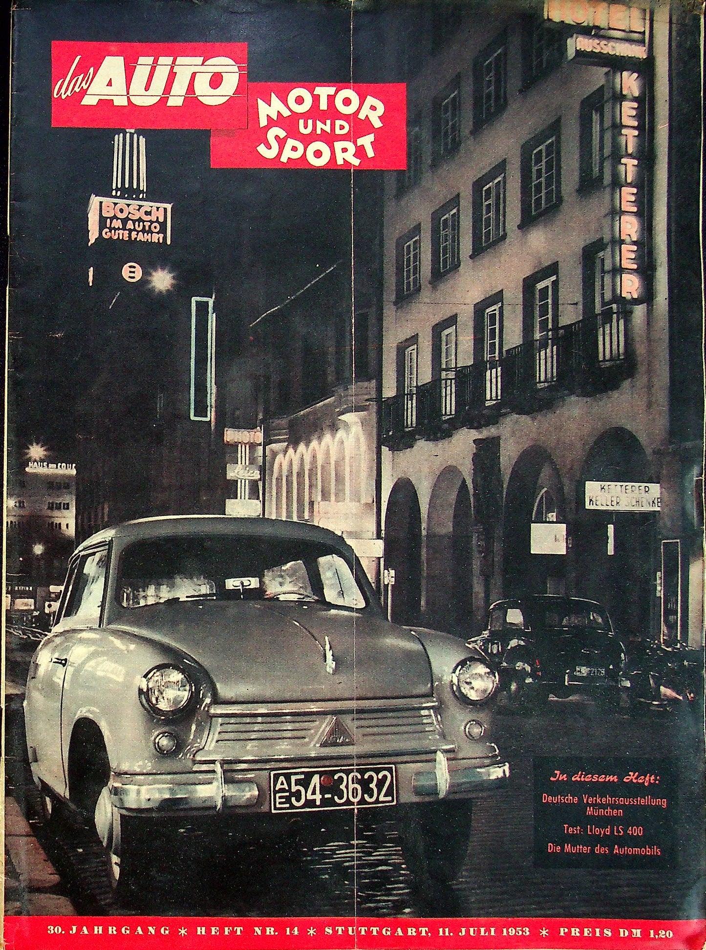 Auto Motor und Sport 14/1953
