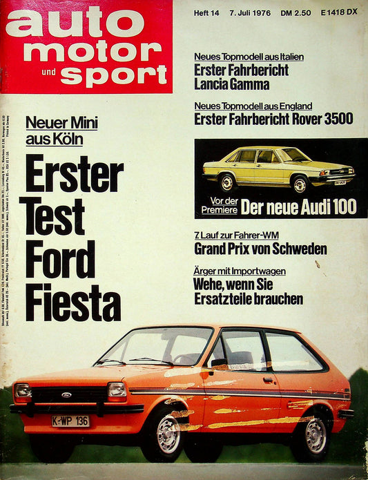 Auto Motor und Sport 14/1976