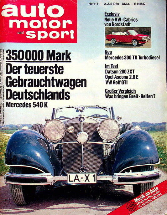 Auto Motor und Sport 14/1980