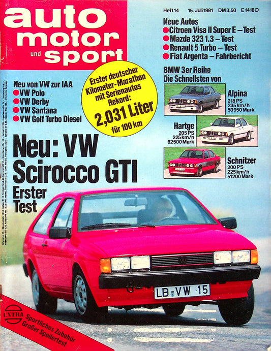Auto Motor und Sport 14/1981