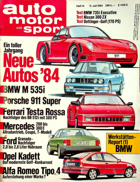 Auto Motor und Sport 14/1984
