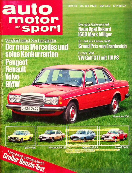 Auto Motor und Sport 15/1976