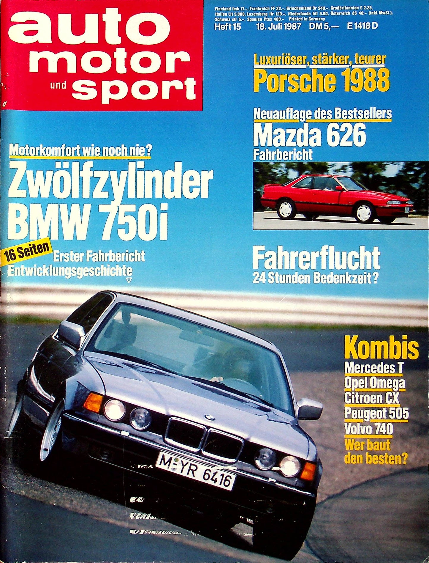 Auto Motor und Sport 15/1987
