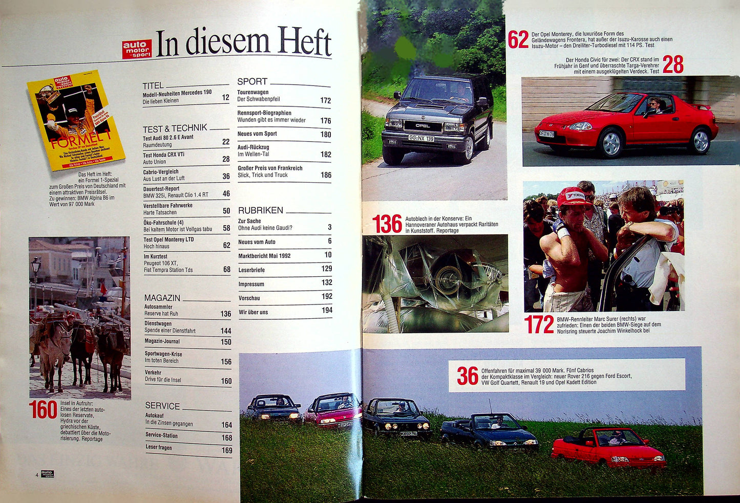 Auto Motor und Sport 15/1992