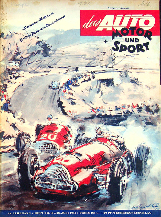 Auto Motor und Sport 16/1951