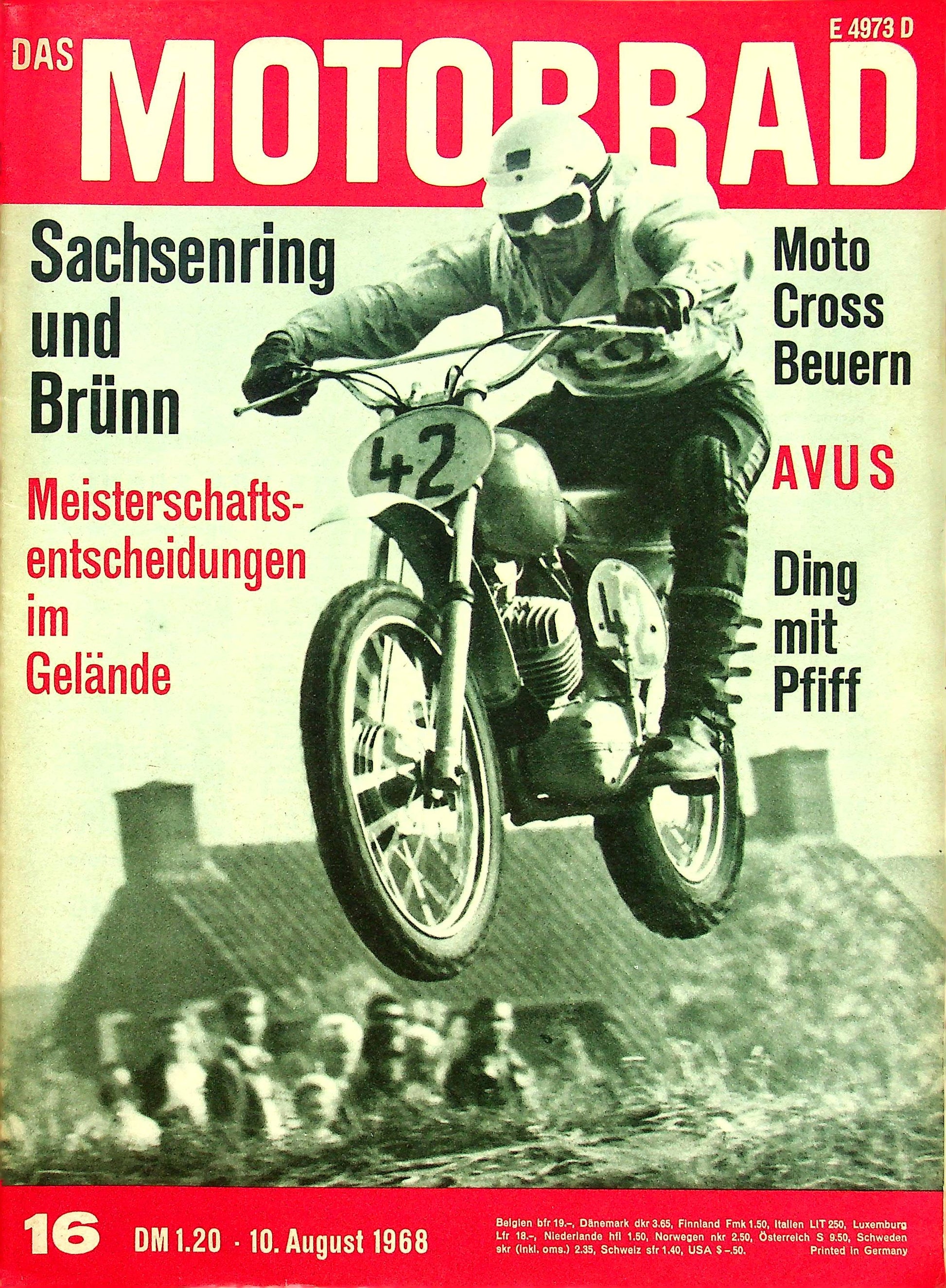 Motorrad 16/1968