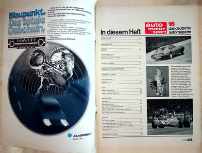 Auto Motor und Sport 16/1971