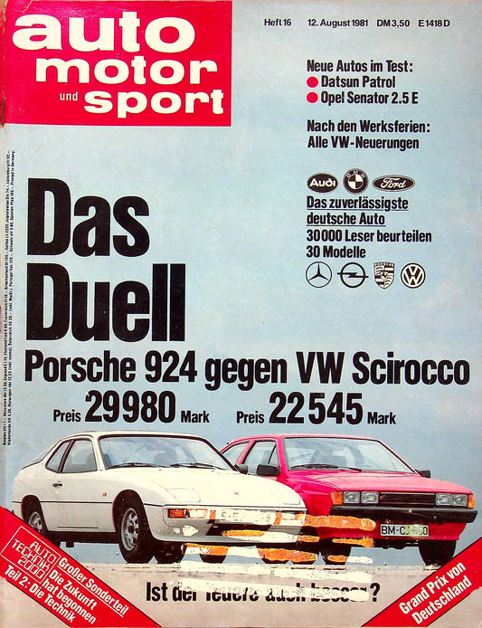 Auto Motor und Sport 16/1981