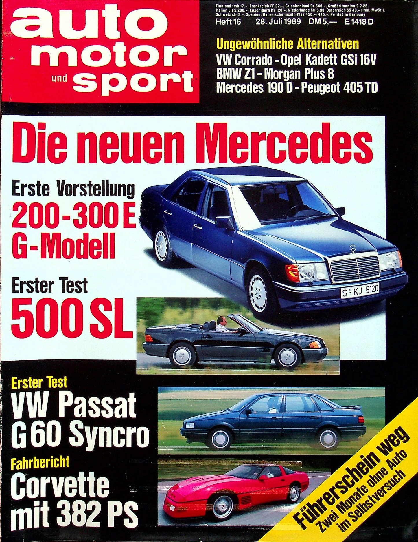 Auto Motor und Sport 16/1989