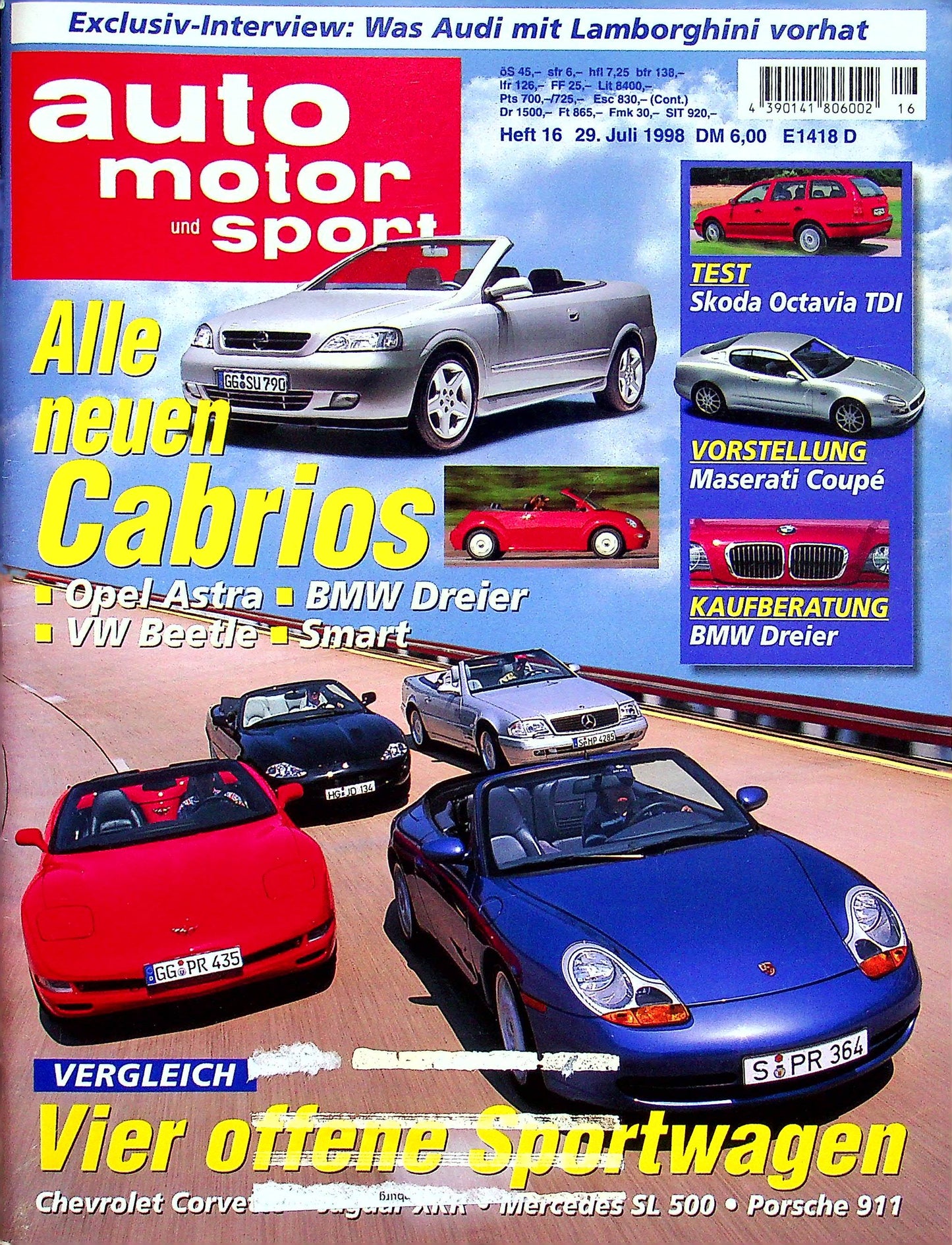 Auto Motor und Sport 16/1998