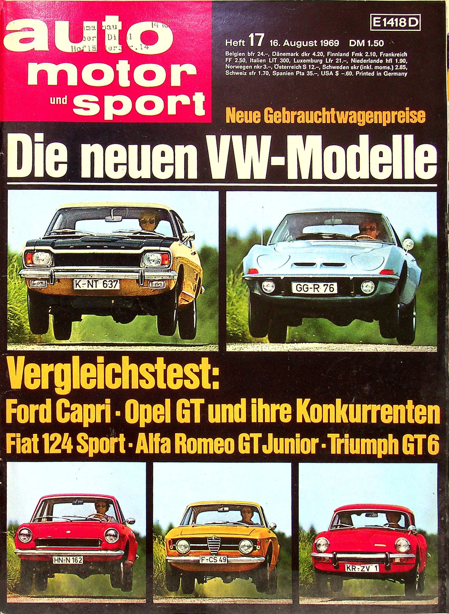 Auto Motor und Sport 17/1969
