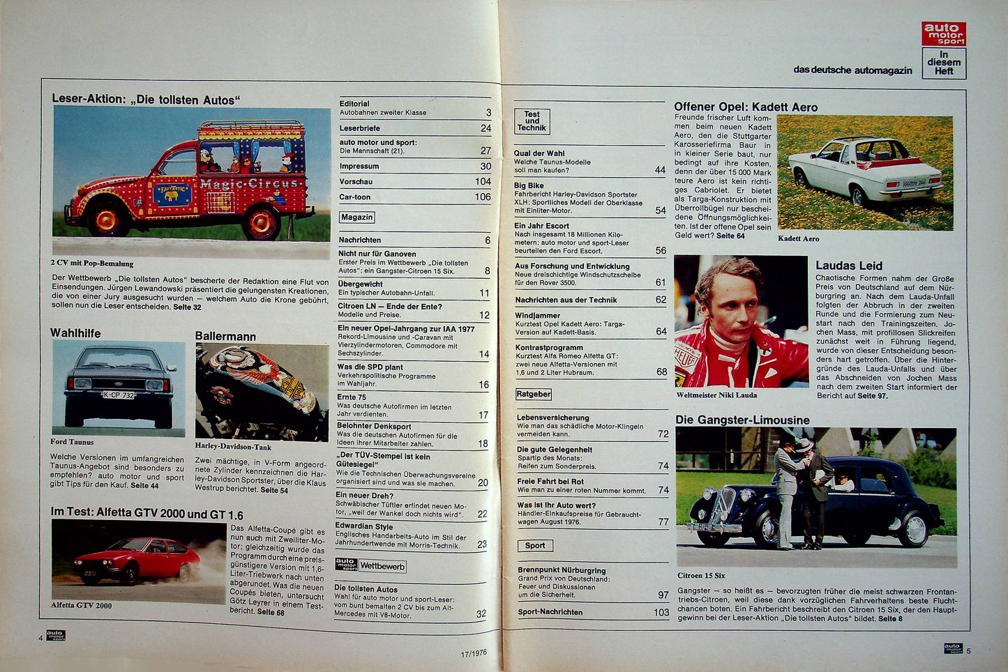 Auto Motor und Sport 17/1976