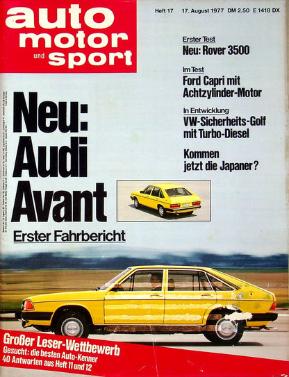 Auto Motor und Sport 17/1977