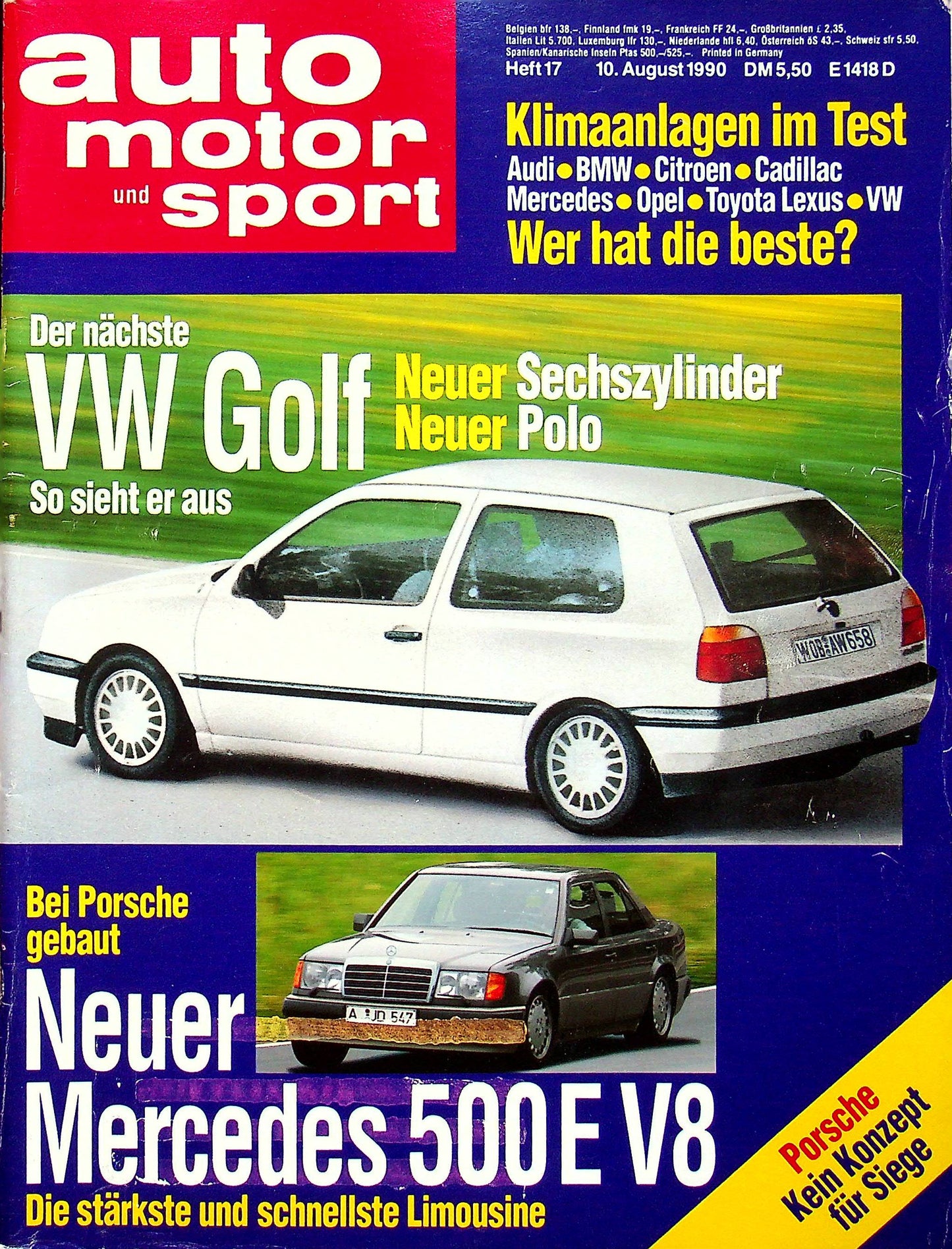 Auto Motor und Sport 17/1990