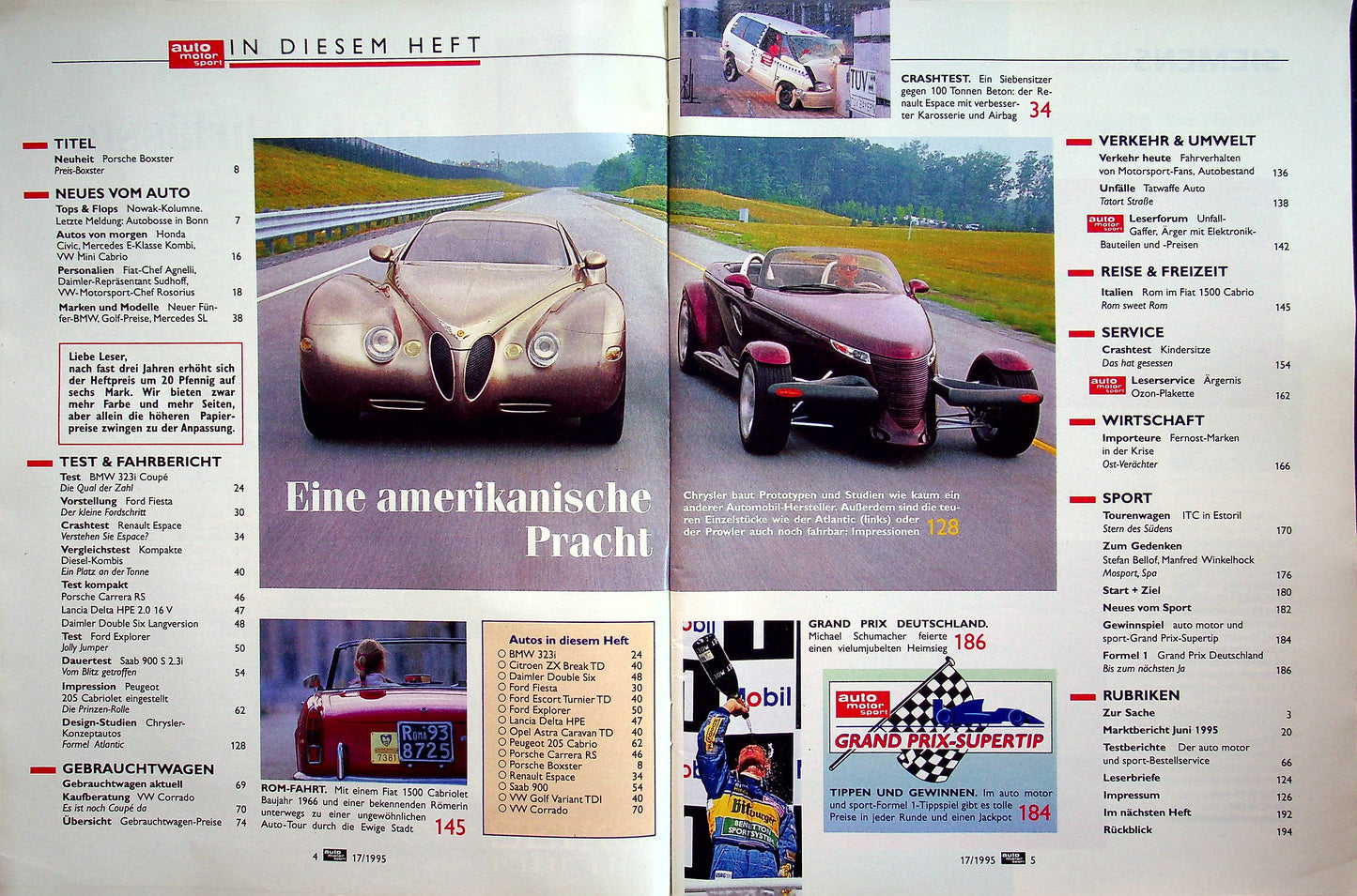 Auto Motor und Sport 17/1995