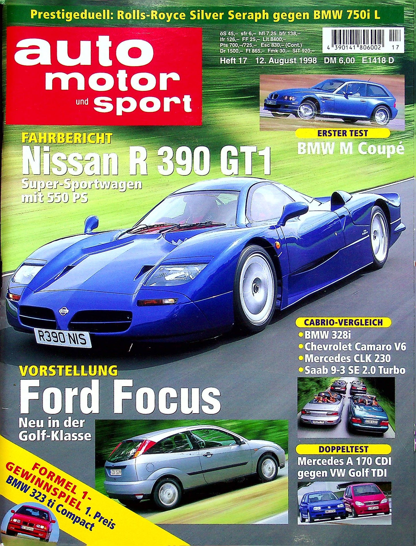 Auto Motor und Sport 17/1998