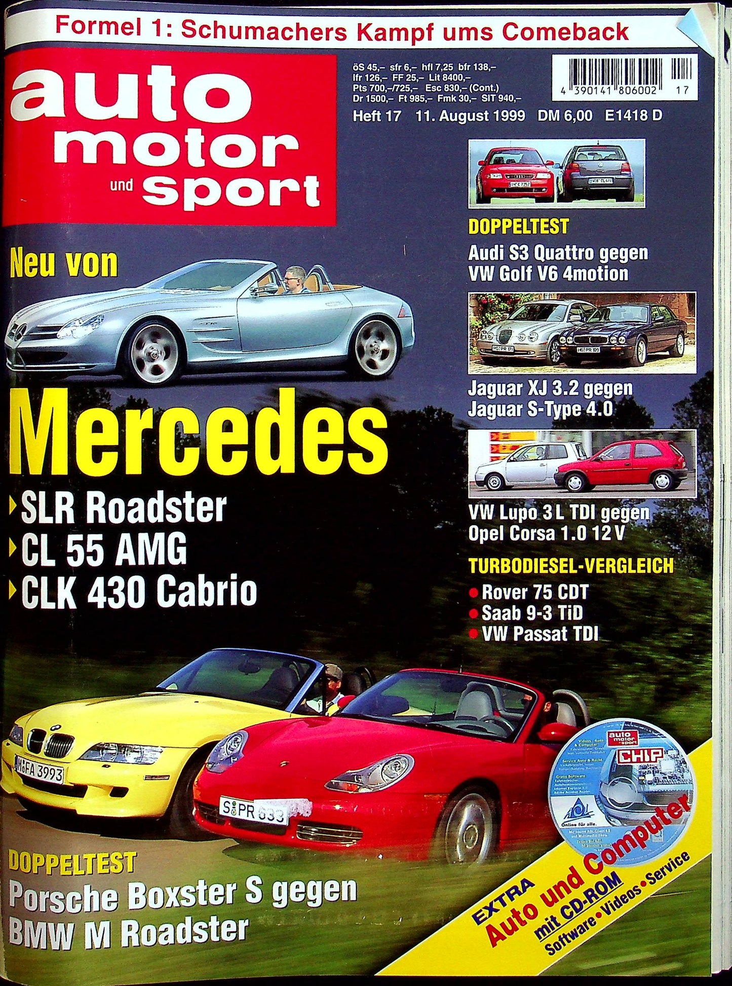 Auto Motor und Sport 17/1999