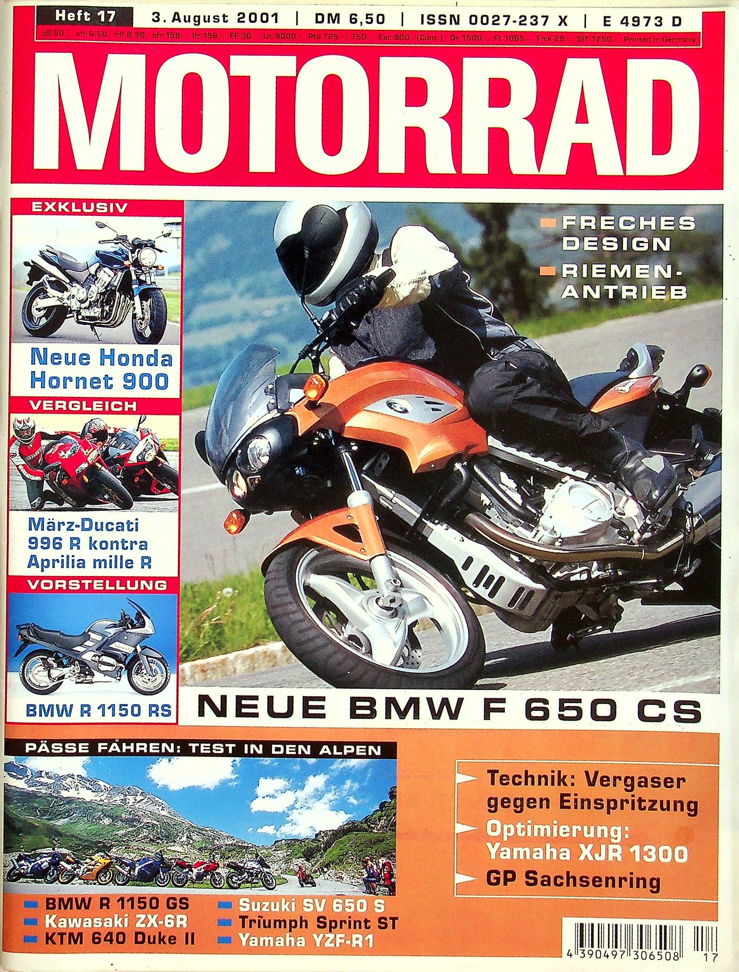 Motorrad 17/2001