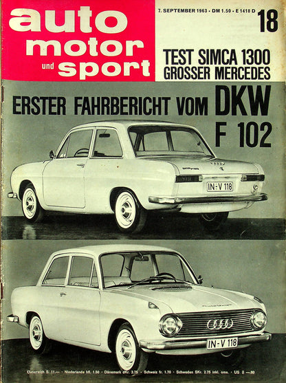 Auto Motor und Sport 18/1963