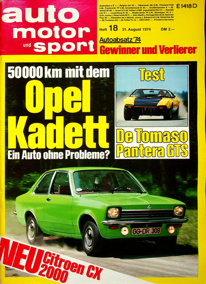 Auto Motor und Sport 18/1974