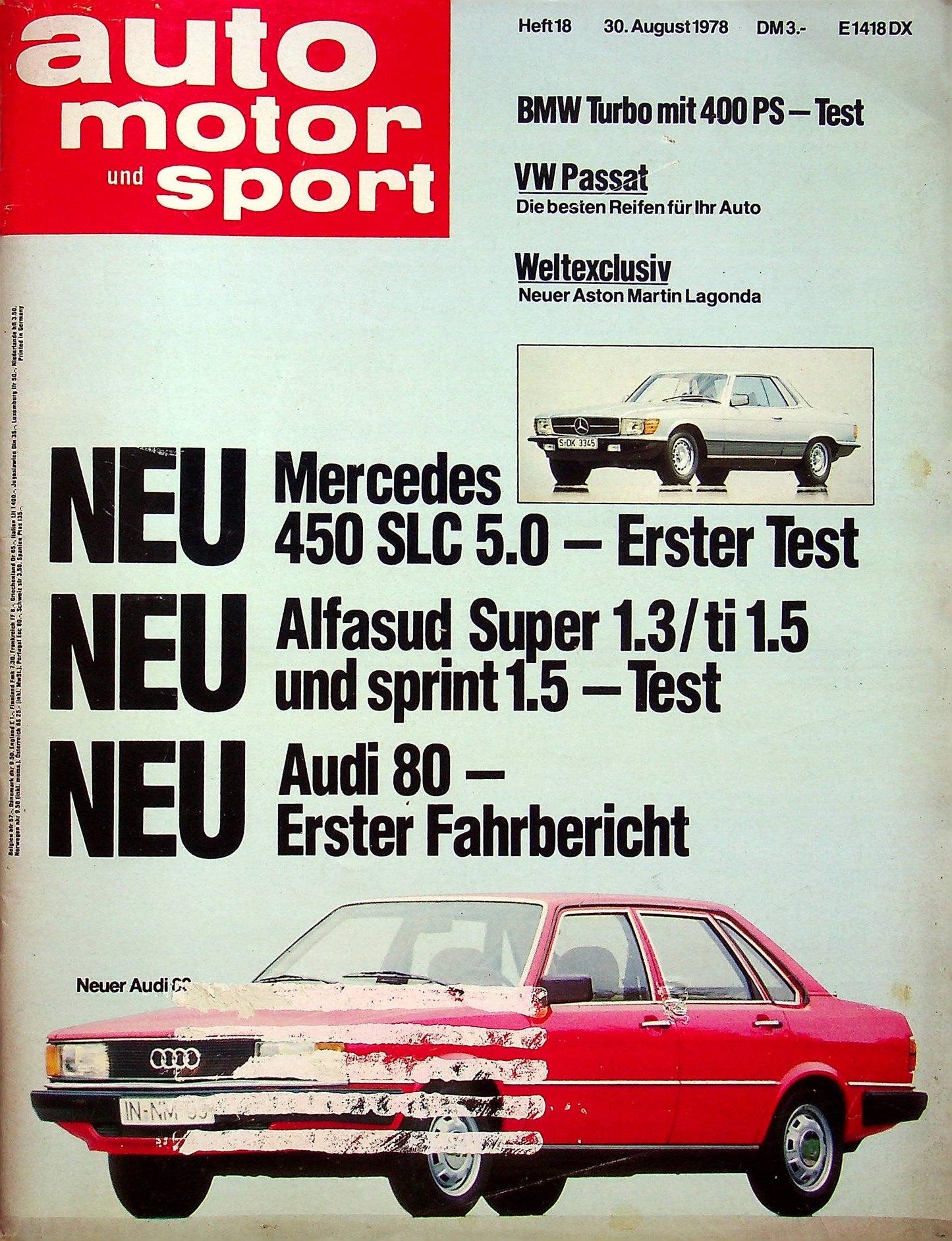 Auto Motor und Sport 18/1978