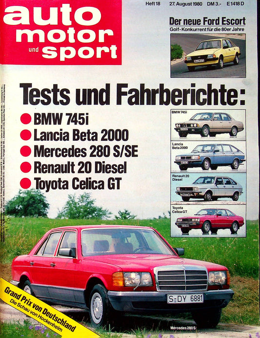 Auto Motor und Sport 18/1980