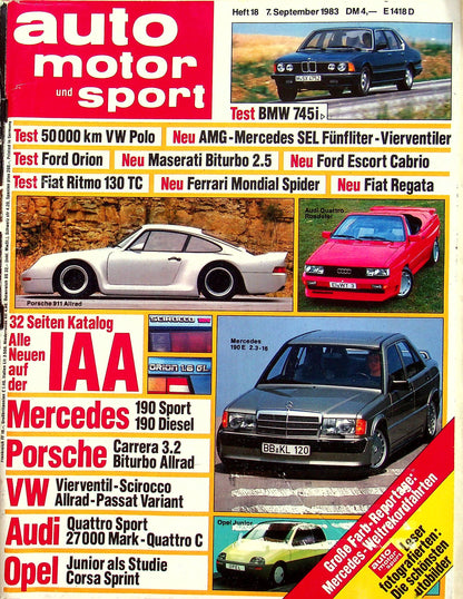 Auto Motor und Sport 18/1983