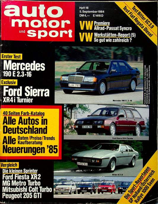 Auto Motor und Sport 18/1984