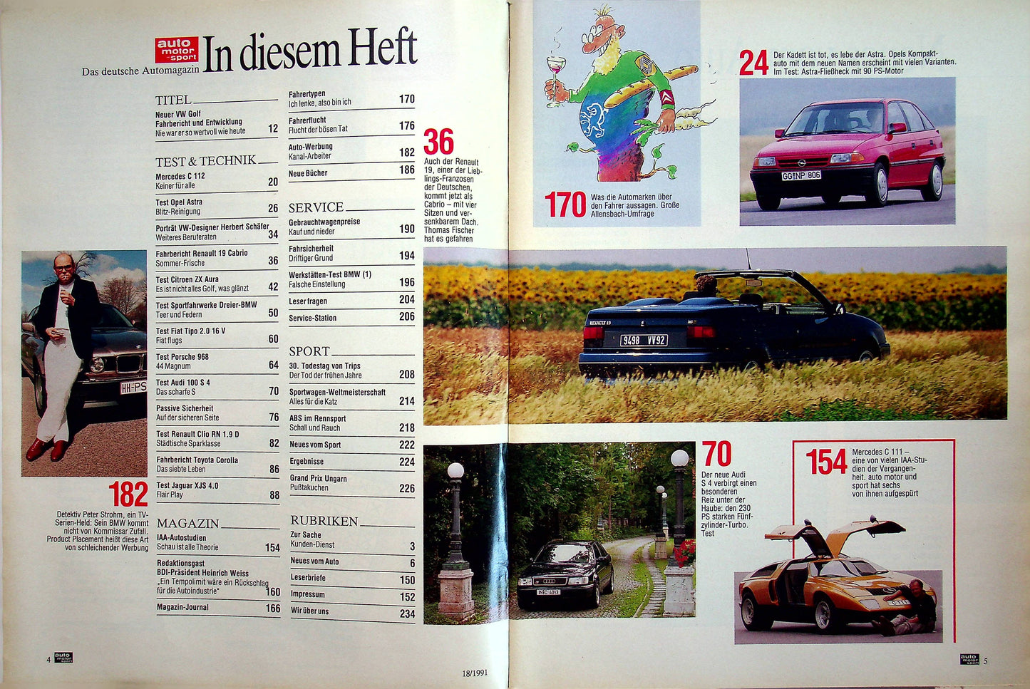 Auto Motor und Sport 18/1991