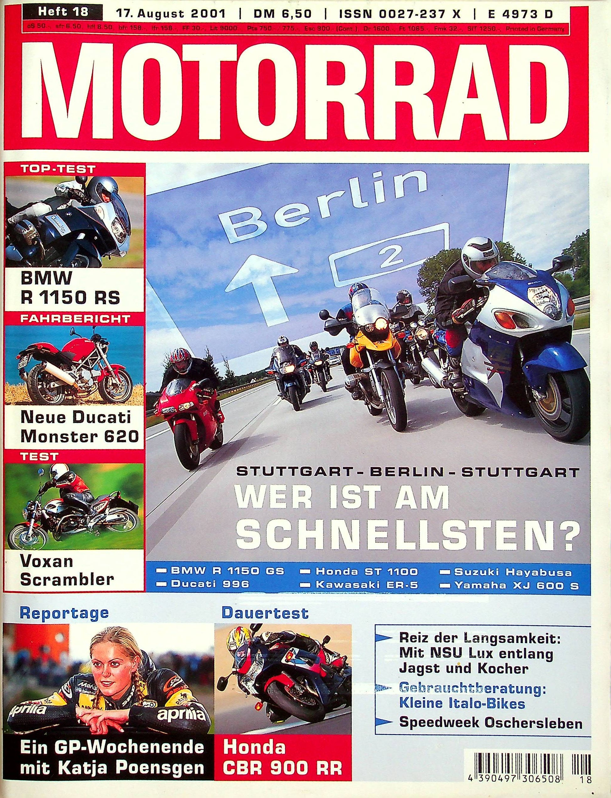 Motorrad 18/2001