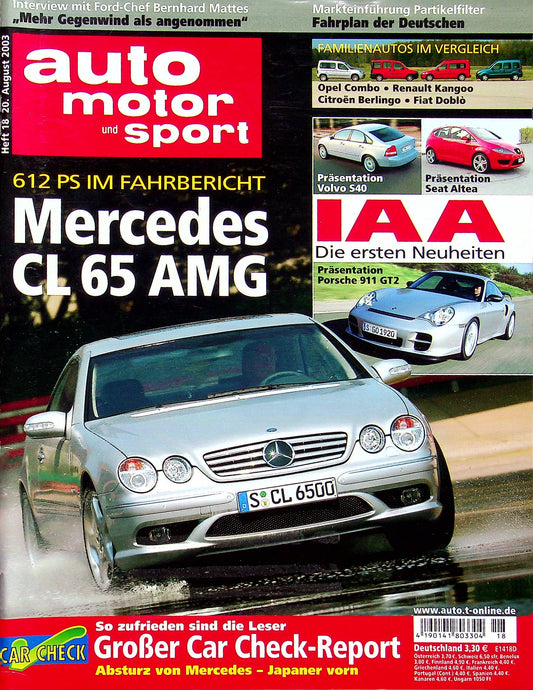 Auto Motor und Sport 18/2003