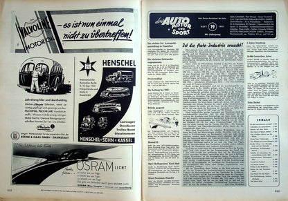 Auto Motor und Sport 19/1951