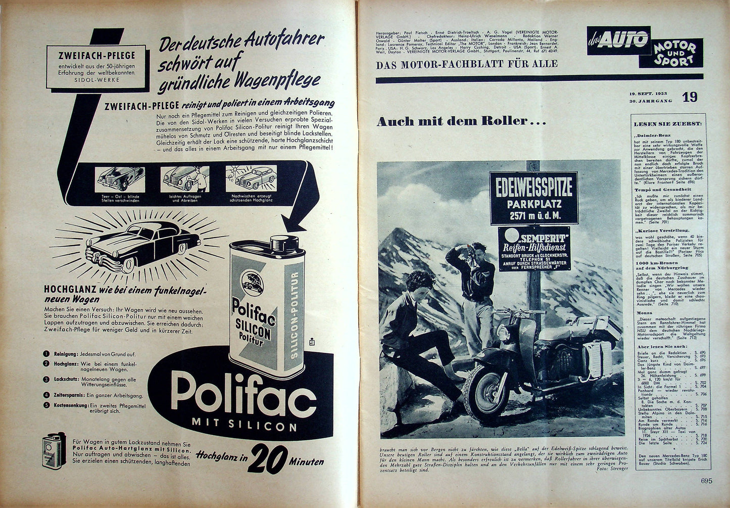 Auto Motor und Sport 19/1953