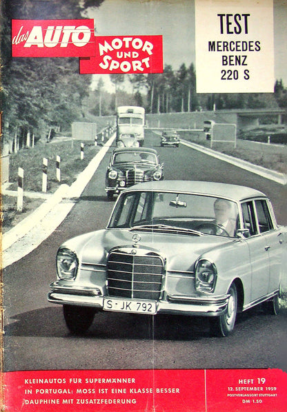 Auto Motor und Sport 19/1959