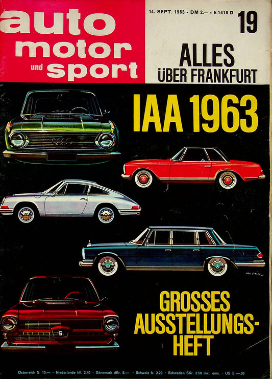Auto Motor und Sport 19/1963