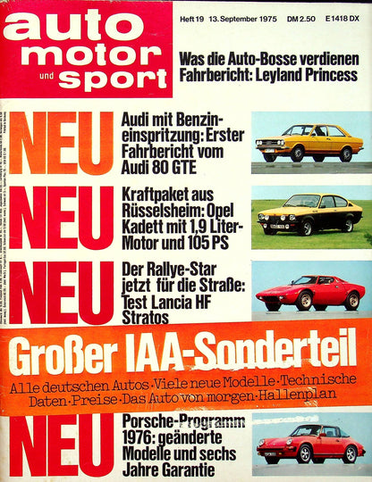 Auto Motor und Sport 19/1975