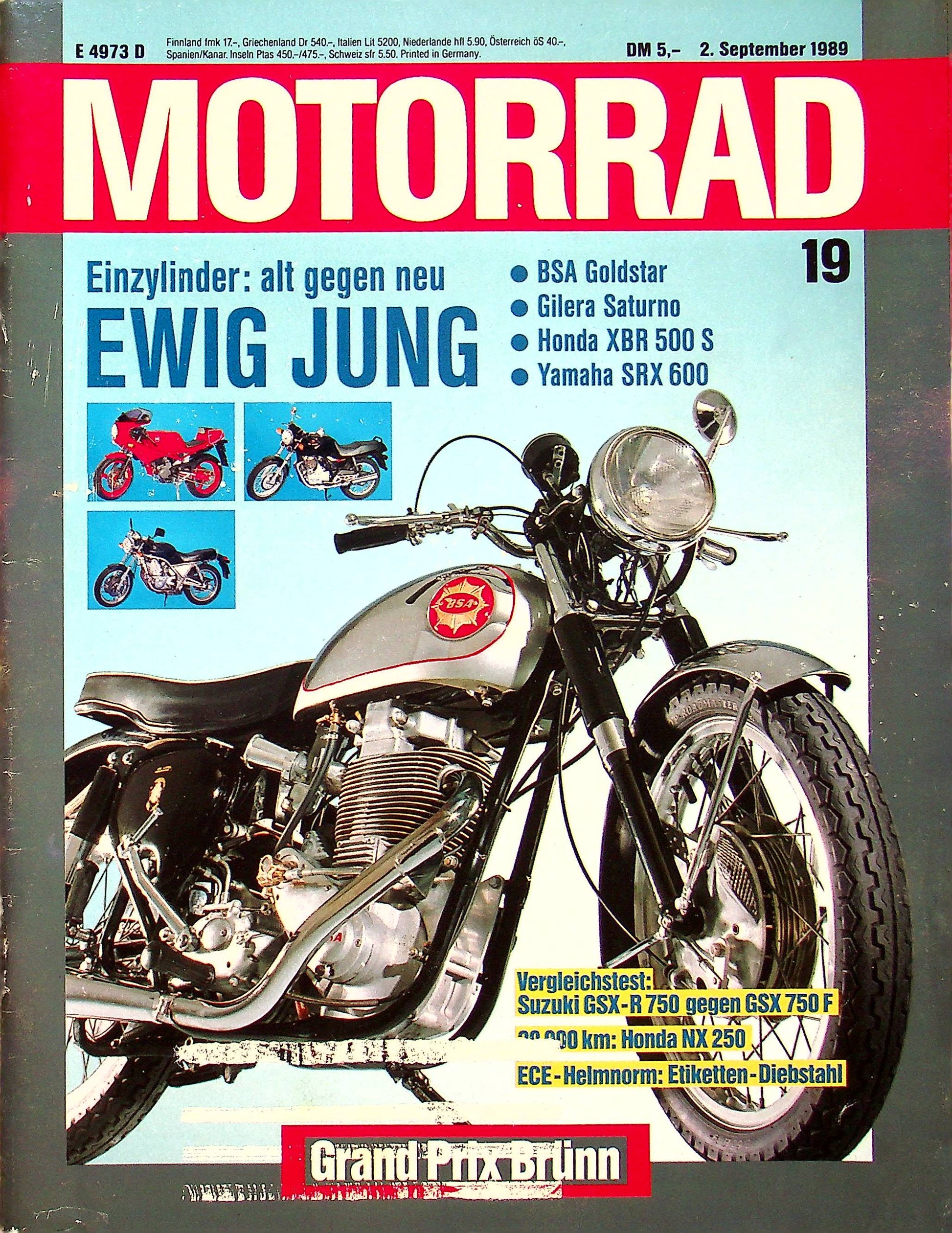 Motorrad 19/1989