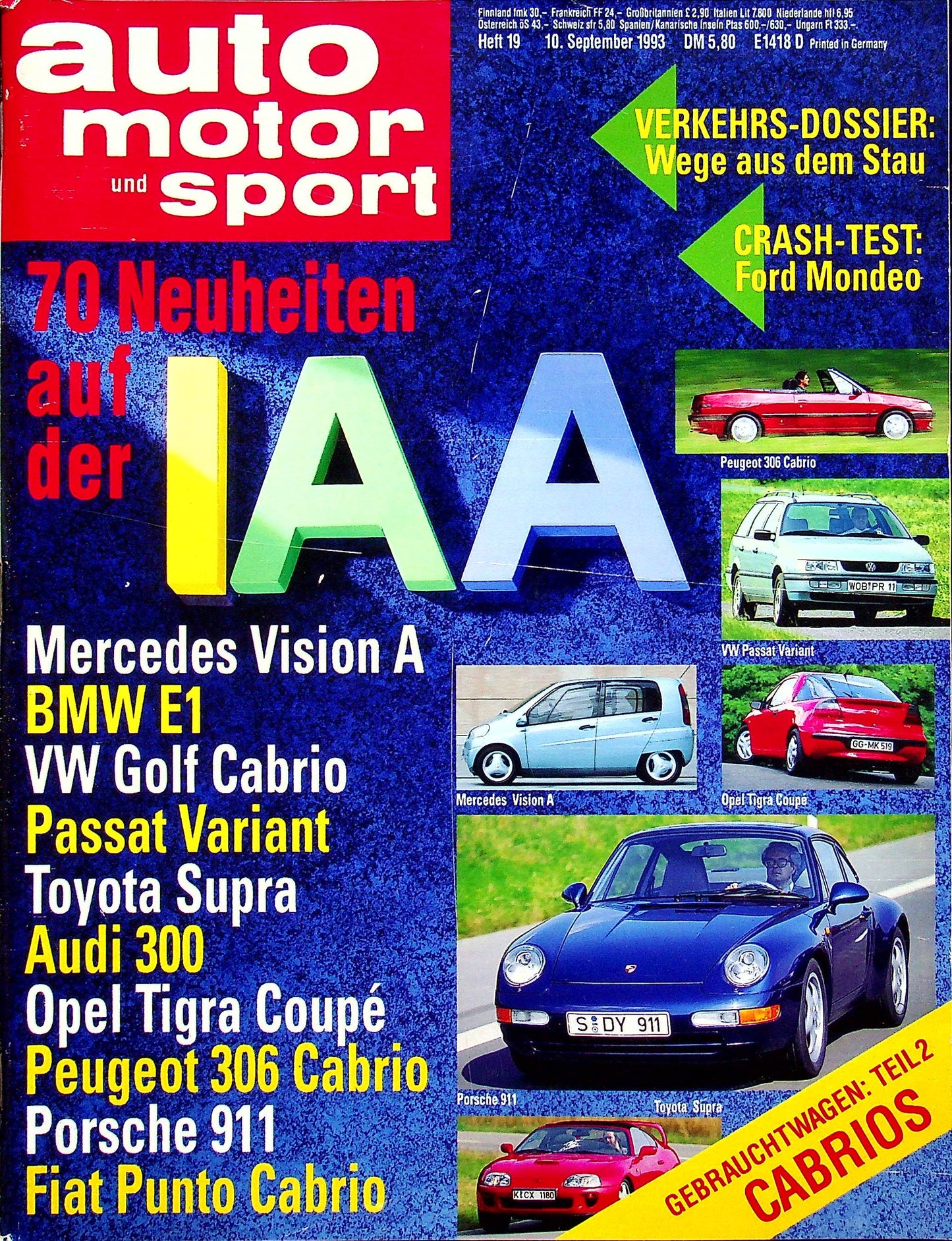Auto Motor und Sport 19/1993