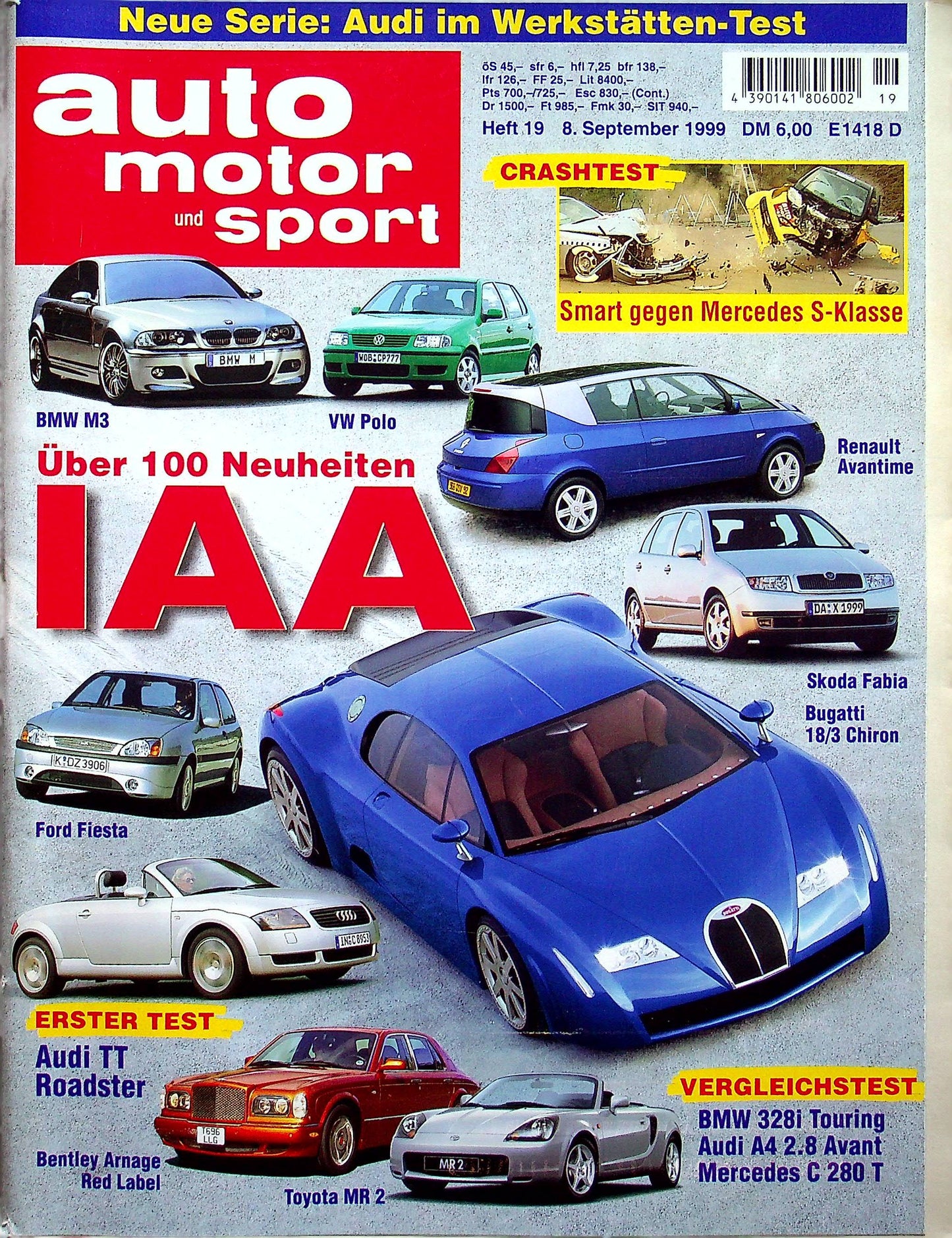 Auto Motor und Sport 19/1999