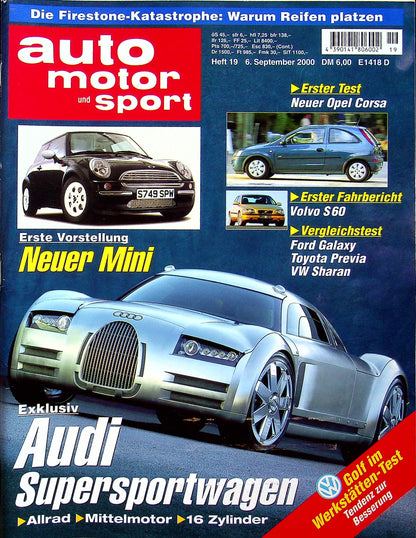 Auto Motor und Sport 19/2000